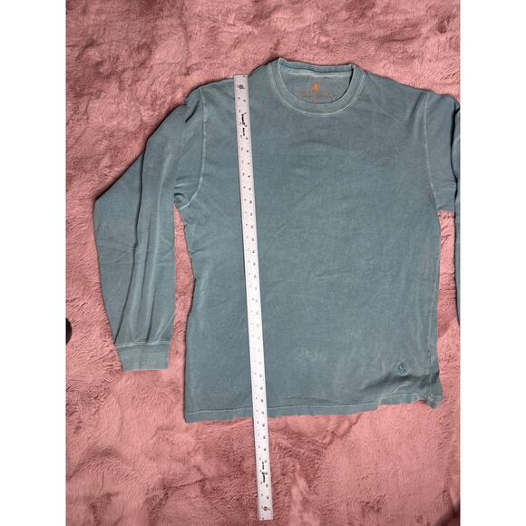 The Territory Ahead Men’s Small Long Sleeve Shirt Green Acid Wash 100% Cotton - Picture 3 of 6